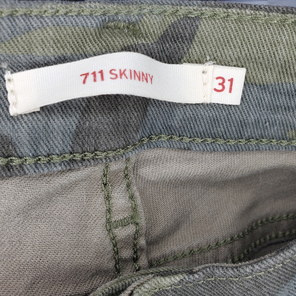 LEVI'S camo skinny Jeans - Picture 3 of 16